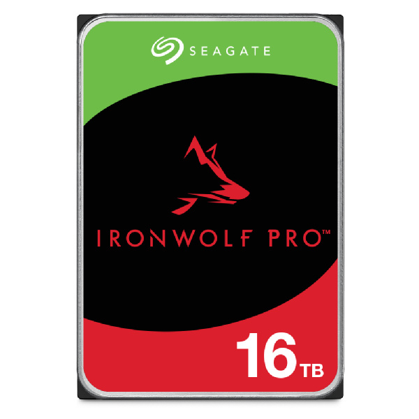 Disco Duro Para Nas Seagate Ironwolf Pro 3.5'', Bahías Ilimitadas, 16tb, Sata Iii, 6 Gbit/s, 7200 Rpm, 256mb Caché