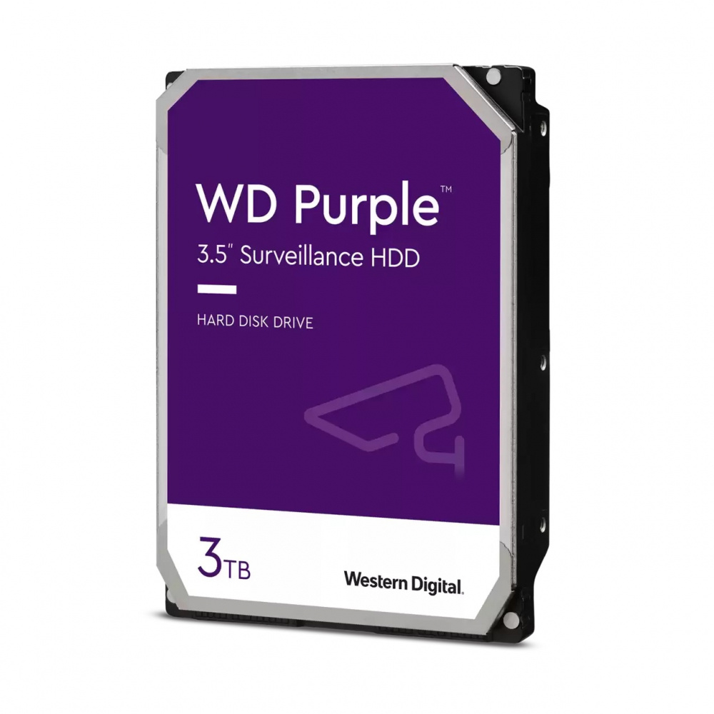 Foto 2 pulgar | Disco Duro Para Videovigilancia Western Digital Wd Purple Surveillance 3.5'', 3tb, Sata Iii, 6 Gbit/s, 5400 Rpm, 64m