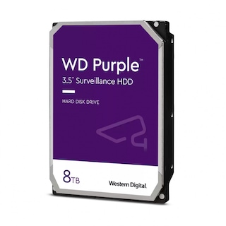Foto 1 | Disco Duro Para Videovigilancia Western Digital Wd Purple Surveillance 3.5'', 8tb, Sata, 6 Gbit/s, 256mb Cache