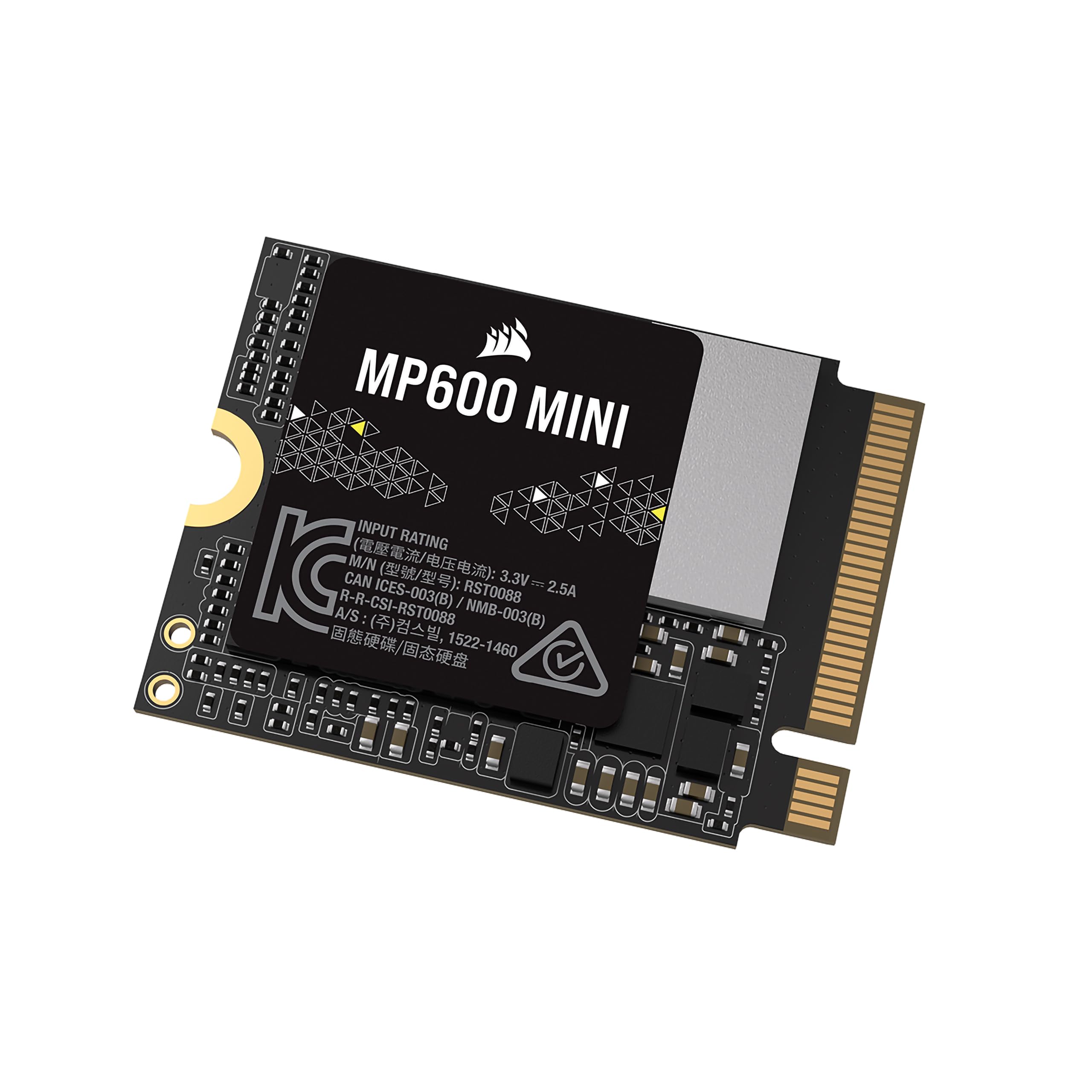 Ssd Corsair Mp600 Mini De 1 Tb M.2 Nvme Pcie X4 Gen4 2 En Negro - Venta Internacional.