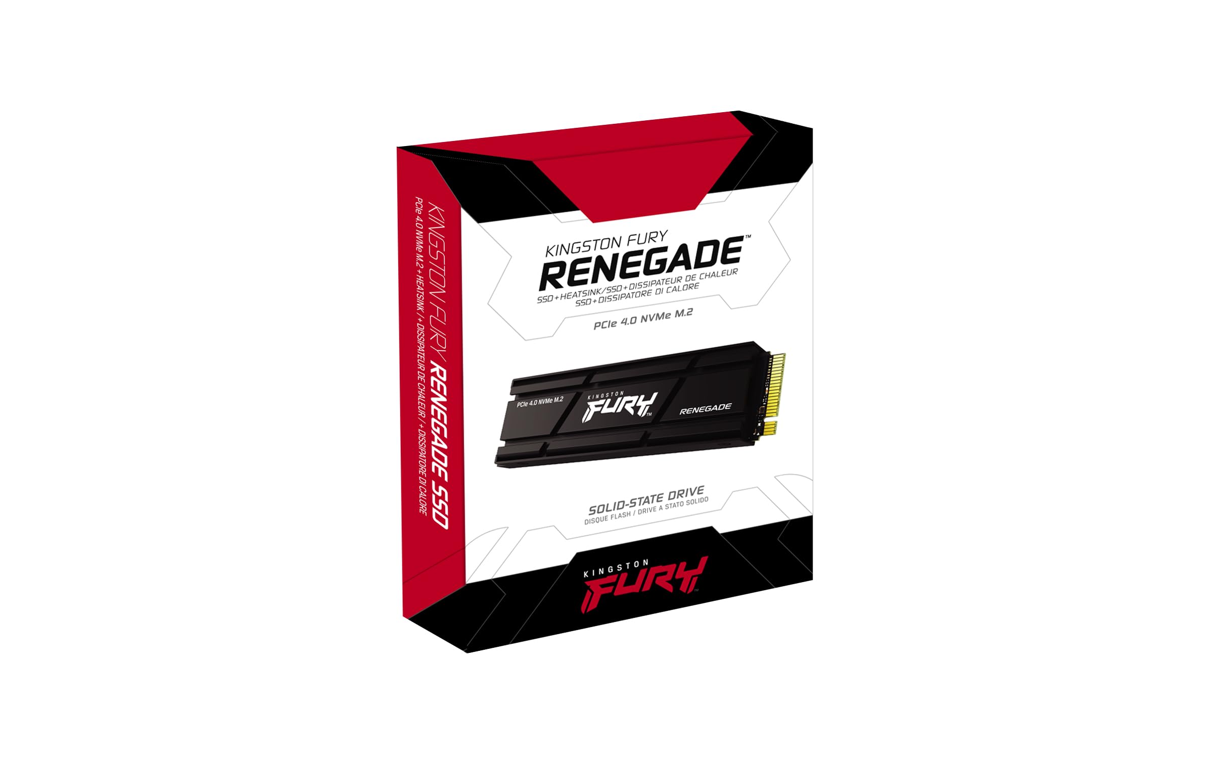Foto 3 pulgar | Ssd Kingston Fury Renegade Pcie Gen 4.0 Nvme M.2 De 2 Tb - Venta Internacional.