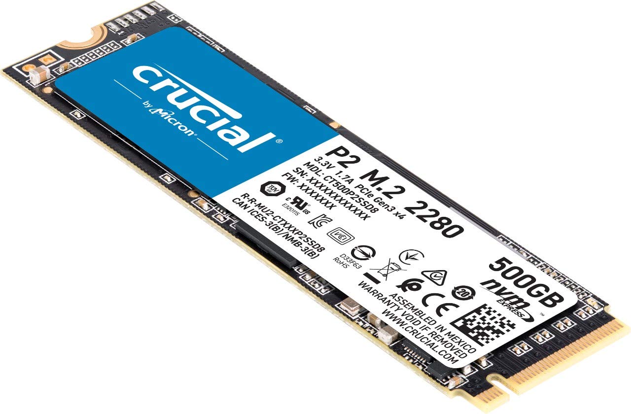 Foto 3 pulgar | Ssd Crucial P2 Ct500p2ssd8 De 500 Gb 3d Nand Nvme Pcie M.2 - Venta Internacional.