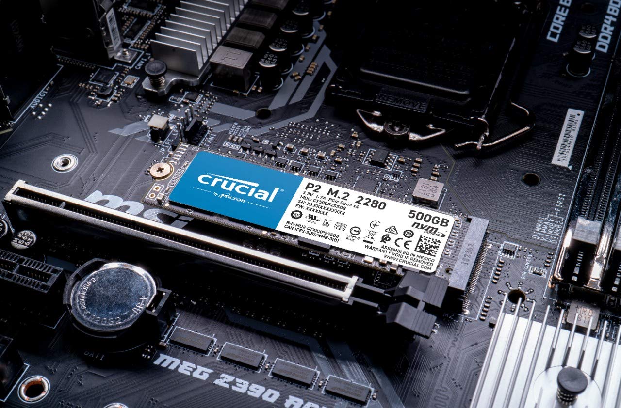 Foto 6 pulgar | Ssd Crucial P2 Ct500p2ssd8 De 500 Gb 3d Nand Nvme Pcie M.2 - Venta Internacional.