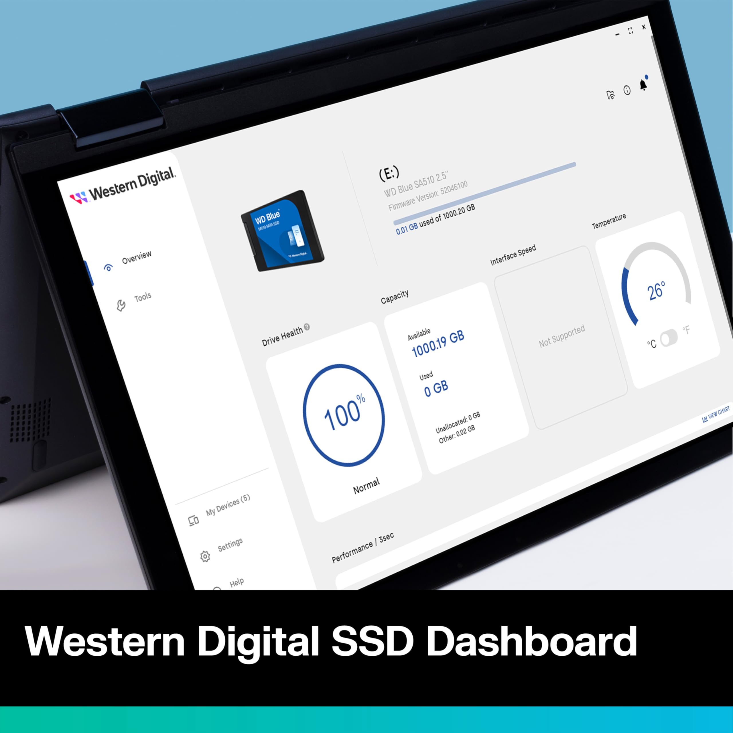 Foto 4 | Unidad De Estado Sólido Western Digital Wd Blue Sa510 1tb Sata - Venta Internacional.