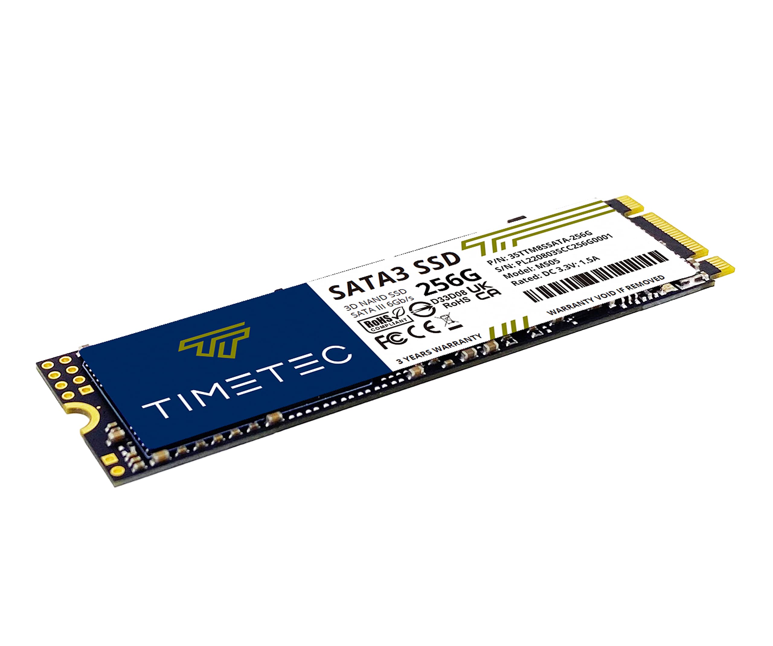 Foto 4 pulgar | Ssd Timetec 256 Gb X10 (paquete De 10) 3d Nand Tlc Sata Iii M.2 2280 - Venta Internacional.