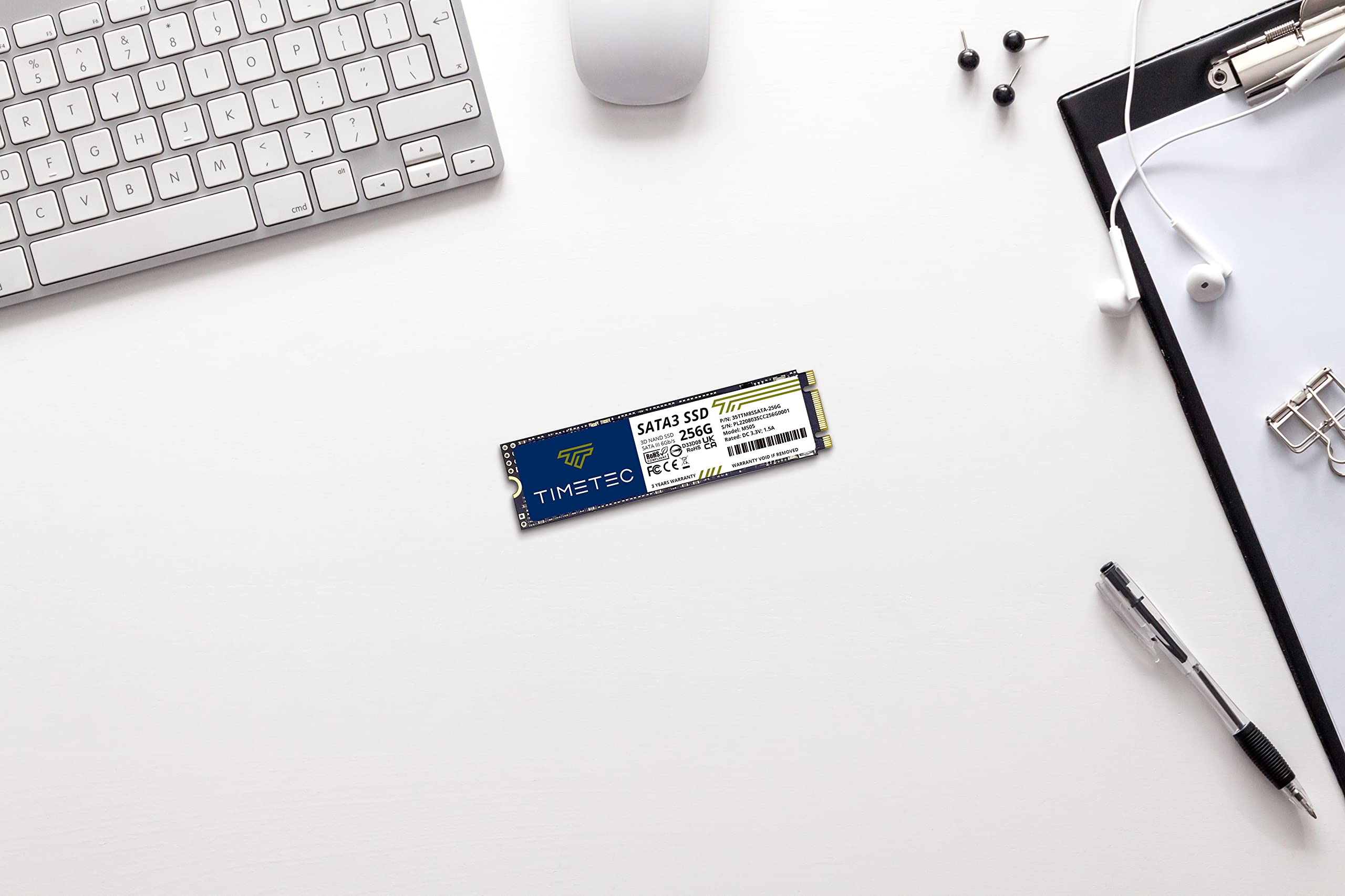 Foto 4 | Ssd Timetec 256 Gb X10 (paquete De 10) 3d Nand Tlc Sata Iii M.2 2280 - Venta Internacional.