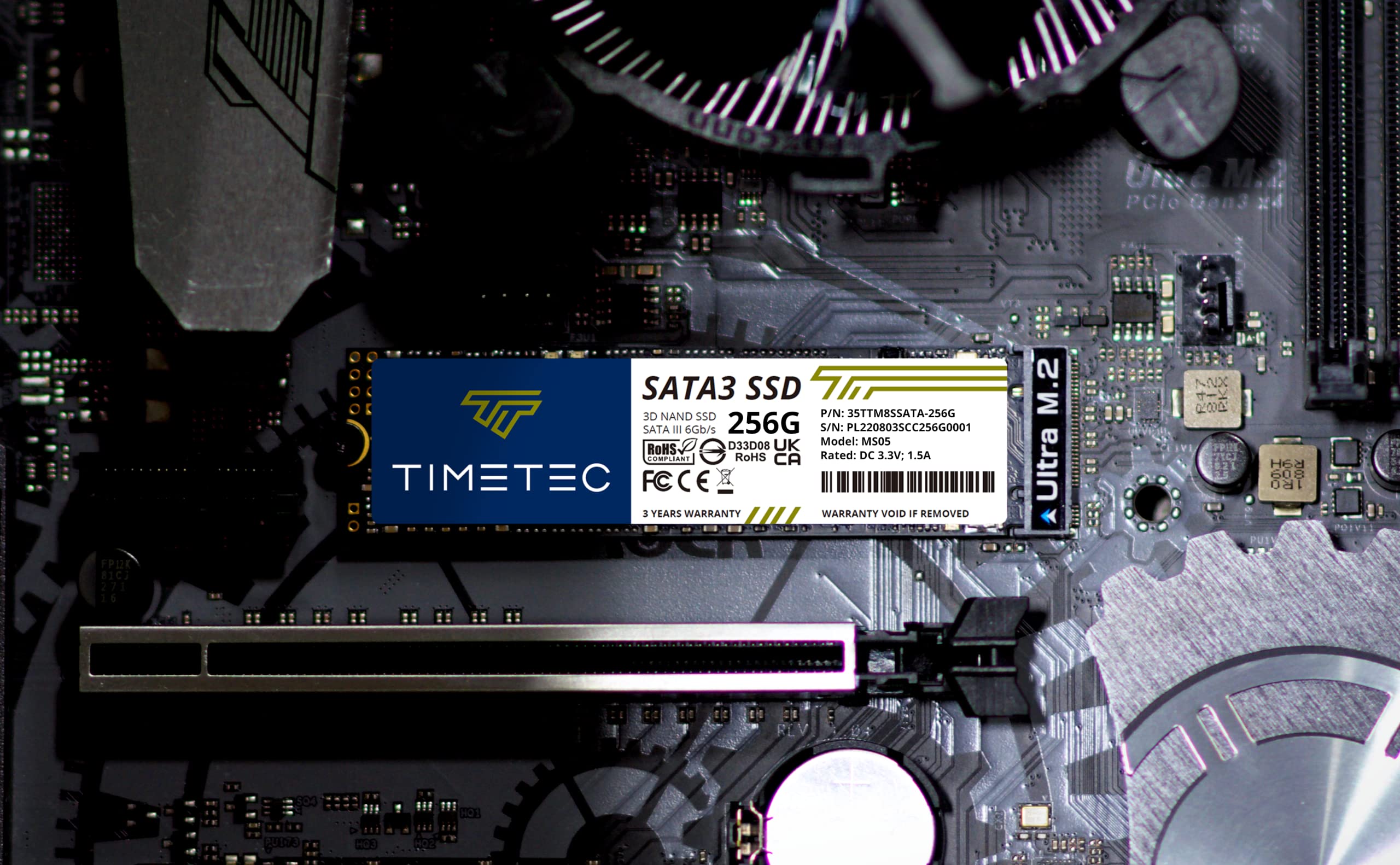 Foto 7 pulgar | Ssd Timetec 256 Gb X10 (paquete De 10) 3d Nand Tlc Sata Iii M.2 2280 - Venta Internacional.