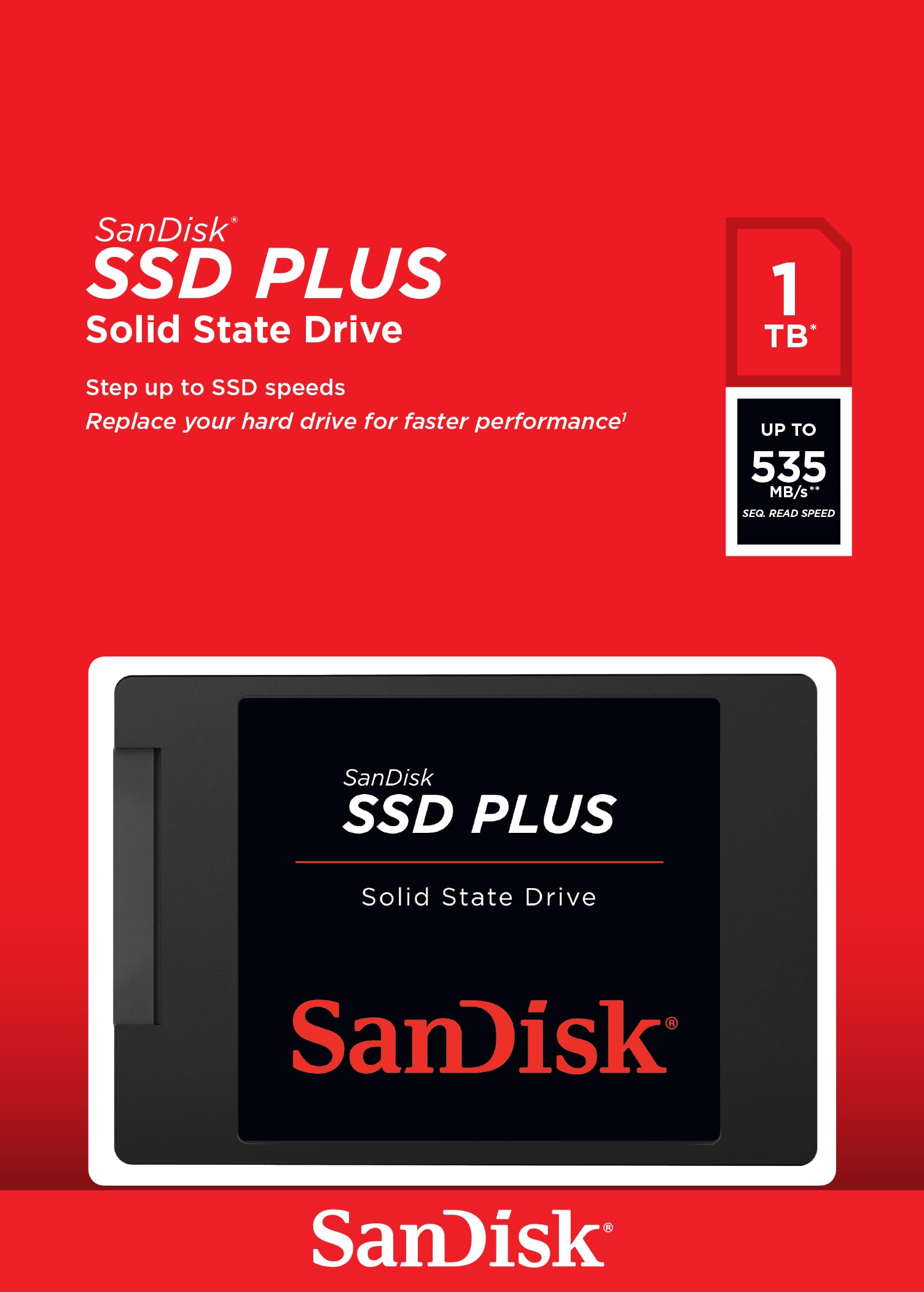 Foto 6 pulgar | Ssd Sandisk Ssd Plus De 1 Tb Sata Iii Interno De 6 Gb/s Y 2,5 Pulgadas - Venta Internacional.