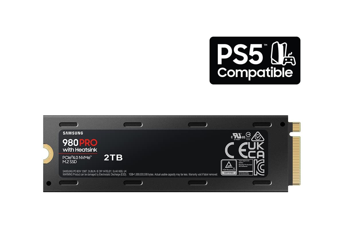 Foto 4 pulgar | Ssd Samsung 980 Pro Pcie Gen 4 Nvme M.2 De 2 Tb Con Disipador Térmico Ps5 - Venta Internacional.