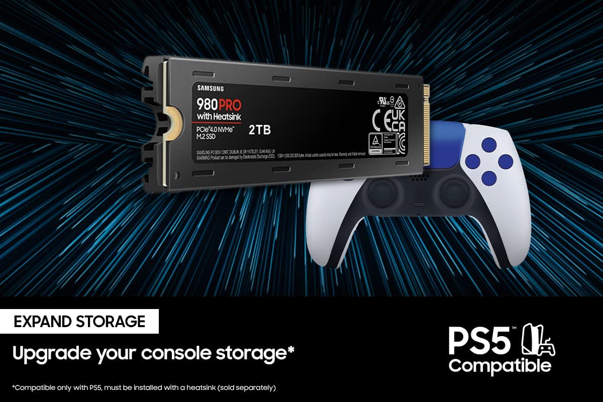 Foto 8 pulgar | Ssd Samsung 980 Pro Pcie Gen 4 Nvme M.2 De 2 Tb Con Disipador Térmico Ps5 - Venta Internacional.