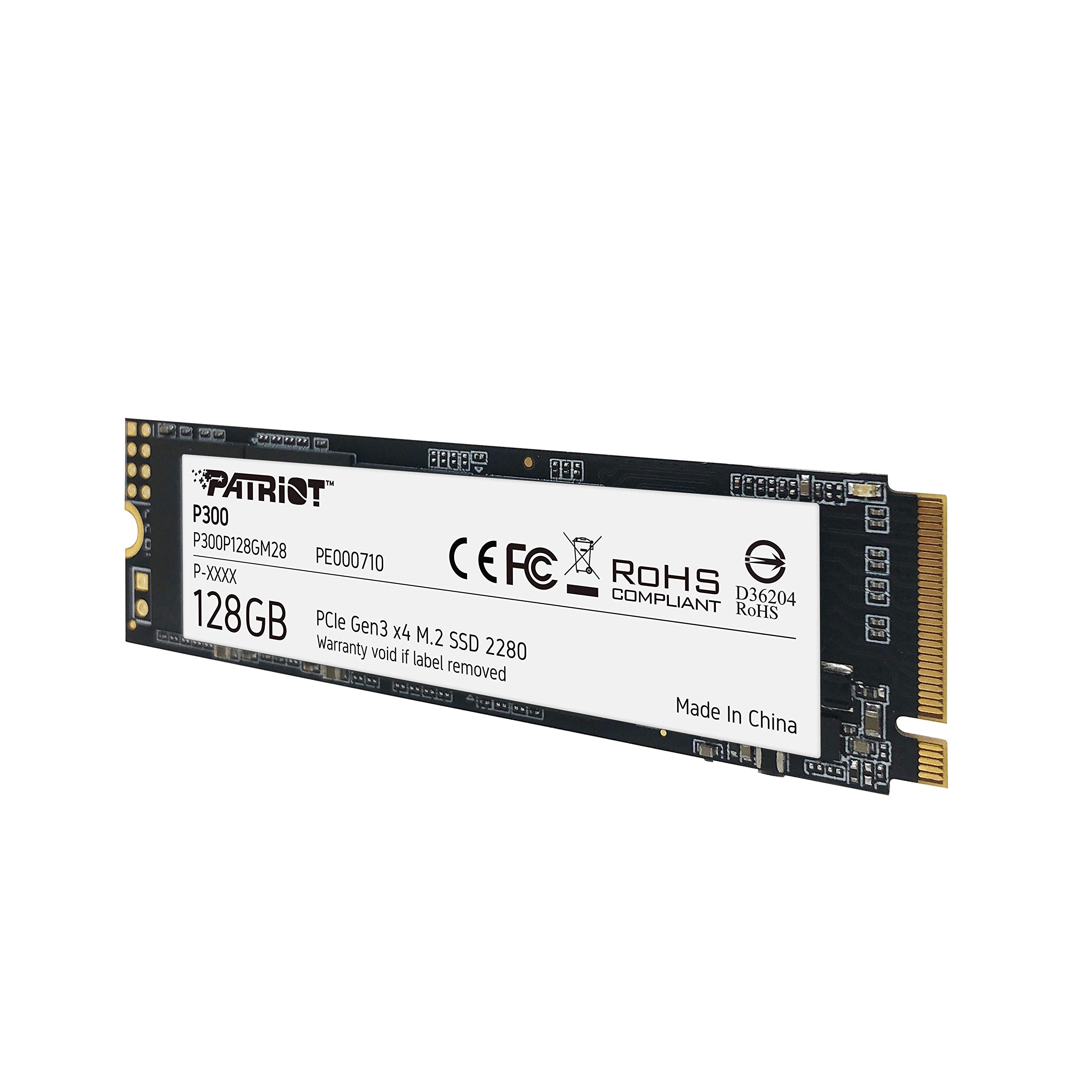 Foto 5 pulgar | Ssd Patriot P300 M.2 Pcie Gen 3 X4 De 128 Gb De Bajo Consumo Durante 5 Años - Venta Internacional.