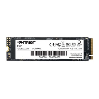 Foto 1 | Memoria Interna Ssd Patriot P310 De 480 Gb Nvme Pcie M.2 Gen3 X 4 - Venta Internacional.