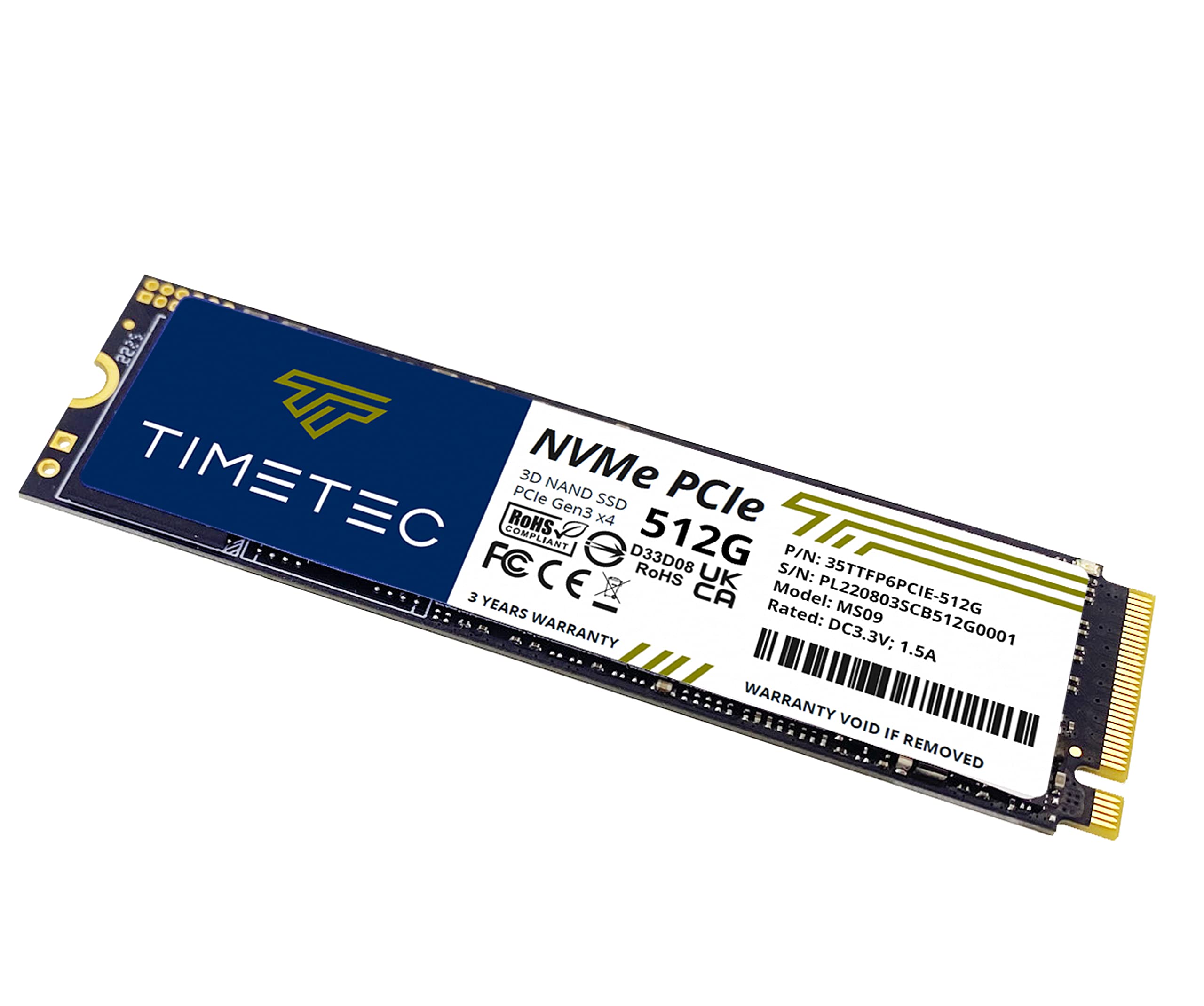 Foto 3 pulgar | Unidad De Estado Sólido Interna Timetec 512gb Ssd Nvme Pcie - Venta Internacional.