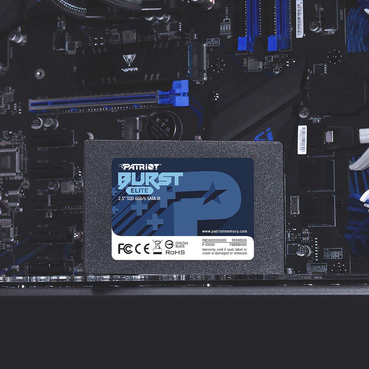 Foto 5 pulgar | Ssd Interno Patriot Burst Elite De 1,92 Tb, Sata 3 2.5, 3 Años, Pbe192ts25ssdr - Venta Internacional.