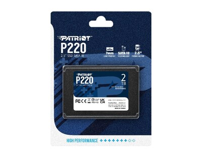 Foto 2 | Unidad De Estado Sólido Interna Ssd Patriot P220 De 2 Tb Sata 3 2.5 - Venta Internacional.