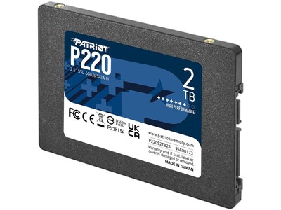 Foto 4 | Unidad De Estado Sólido Interna Ssd Patriot P220 De 2 Tb Sata 3 2.5 - Venta Internacional.