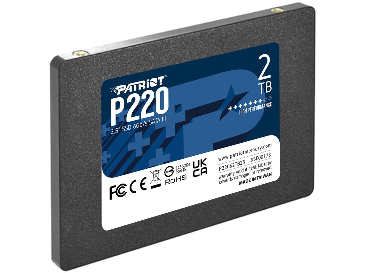 Foto 5 | Unidad De Estado Sólido Interna Ssd Patriot P220 De 2 Tb Sata 3 2.5 - Venta Internacional.
