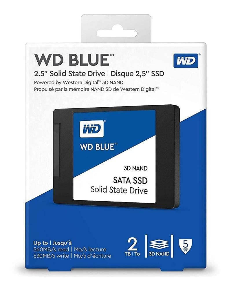 Foto 4 | Disco Duro De Estado Sólido Western Digital Wd Blue De 2 Tb Sata Iii - Venta Internacional.