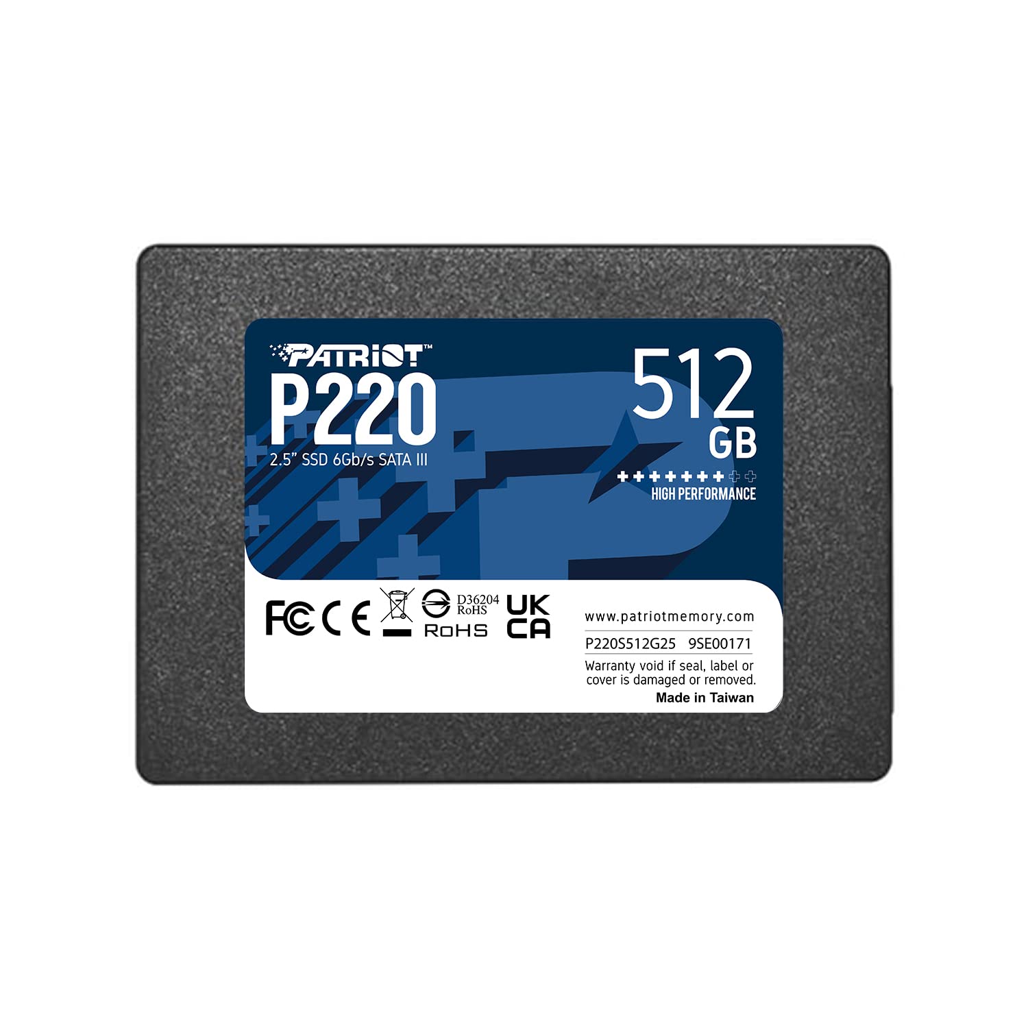 Foto 2 pulgar | Ssd Interno Patriot P220 512 Gb Sata 3 2.5 - P220s512g25 - Venta Internacional.
