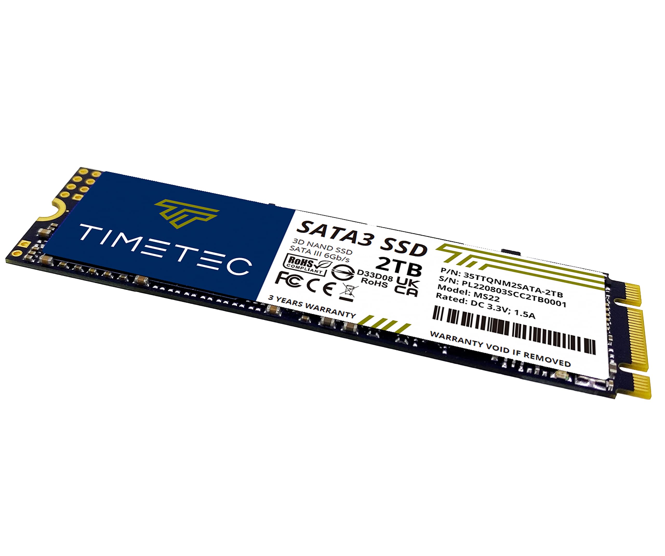 Foto 2 | Ssd Timetec 3d Nand Qlc Sata Iii 6 Gb/s M.2 2280 Ngff - Venta Internacional.