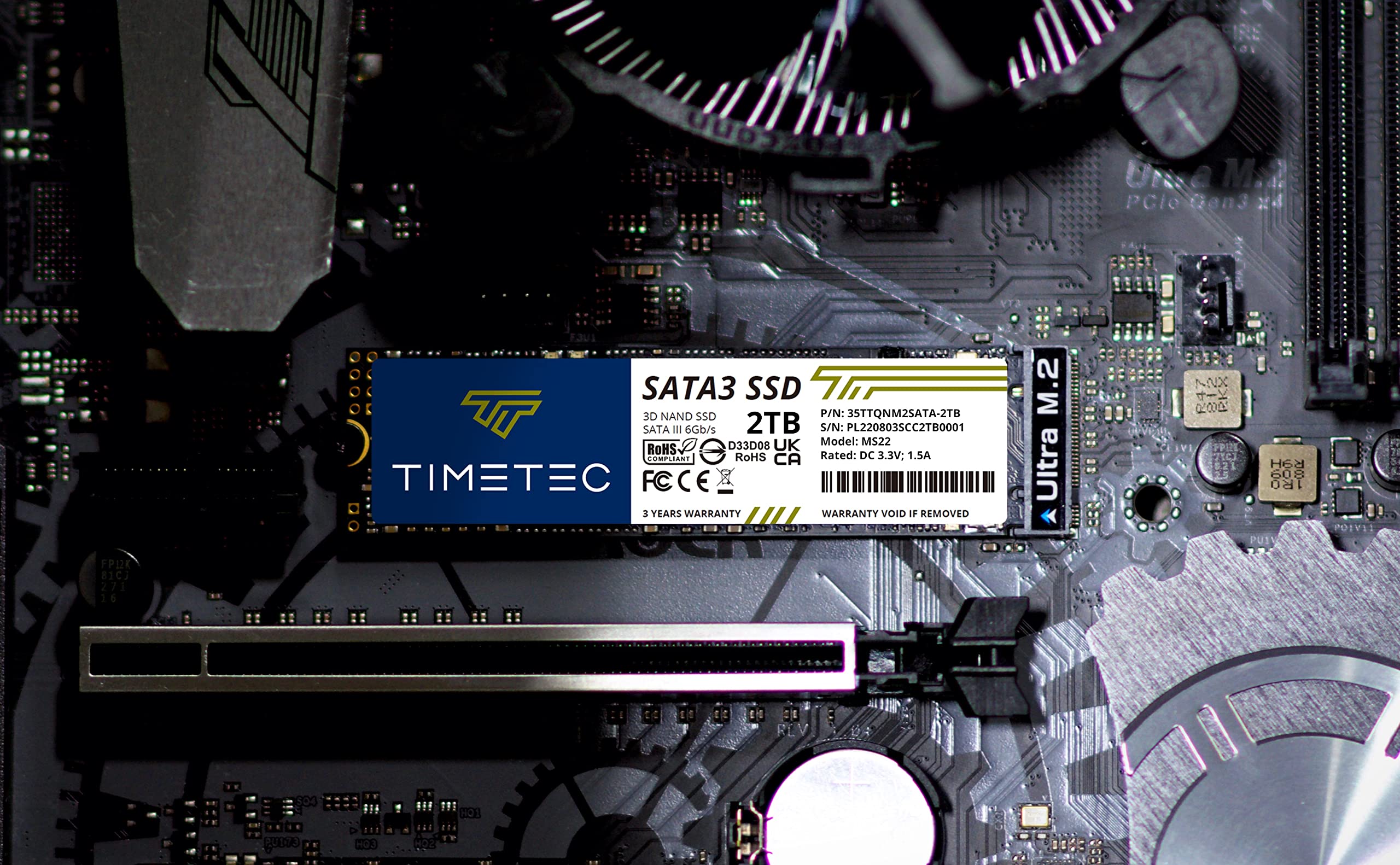 Foto 6 | Ssd Timetec 3d Nand Qlc Sata Iii 6 Gb/s M.2 2280 Ngff - Venta Internacional.