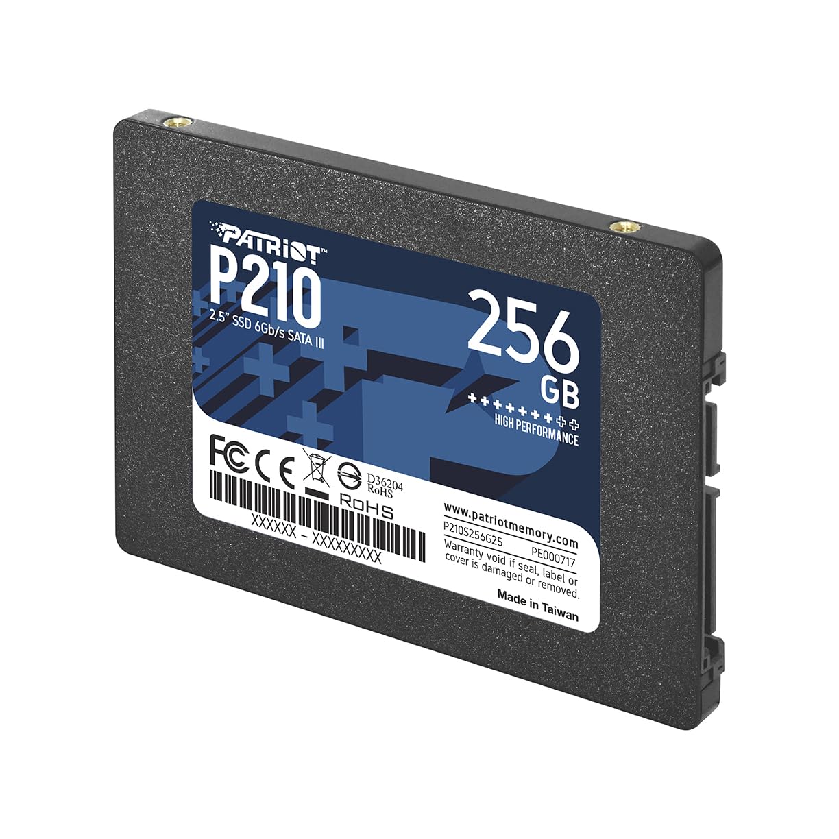 Foto 3 pulgar | Unidad De Estado Sólido Patriot P210 P210s256g25 256gb Sata 3 - Venta Internacional.
