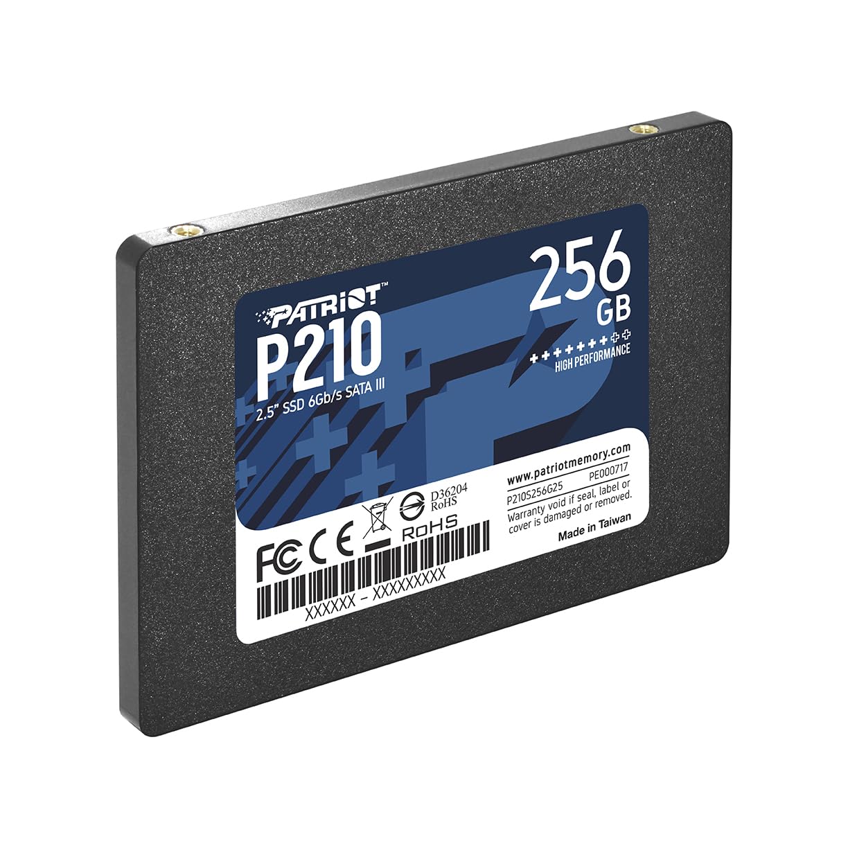 Foto 4 pulgar | Unidad De Estado Sólido Patriot P210 P210s256g25 256gb Sata 3 - Venta Internacional.