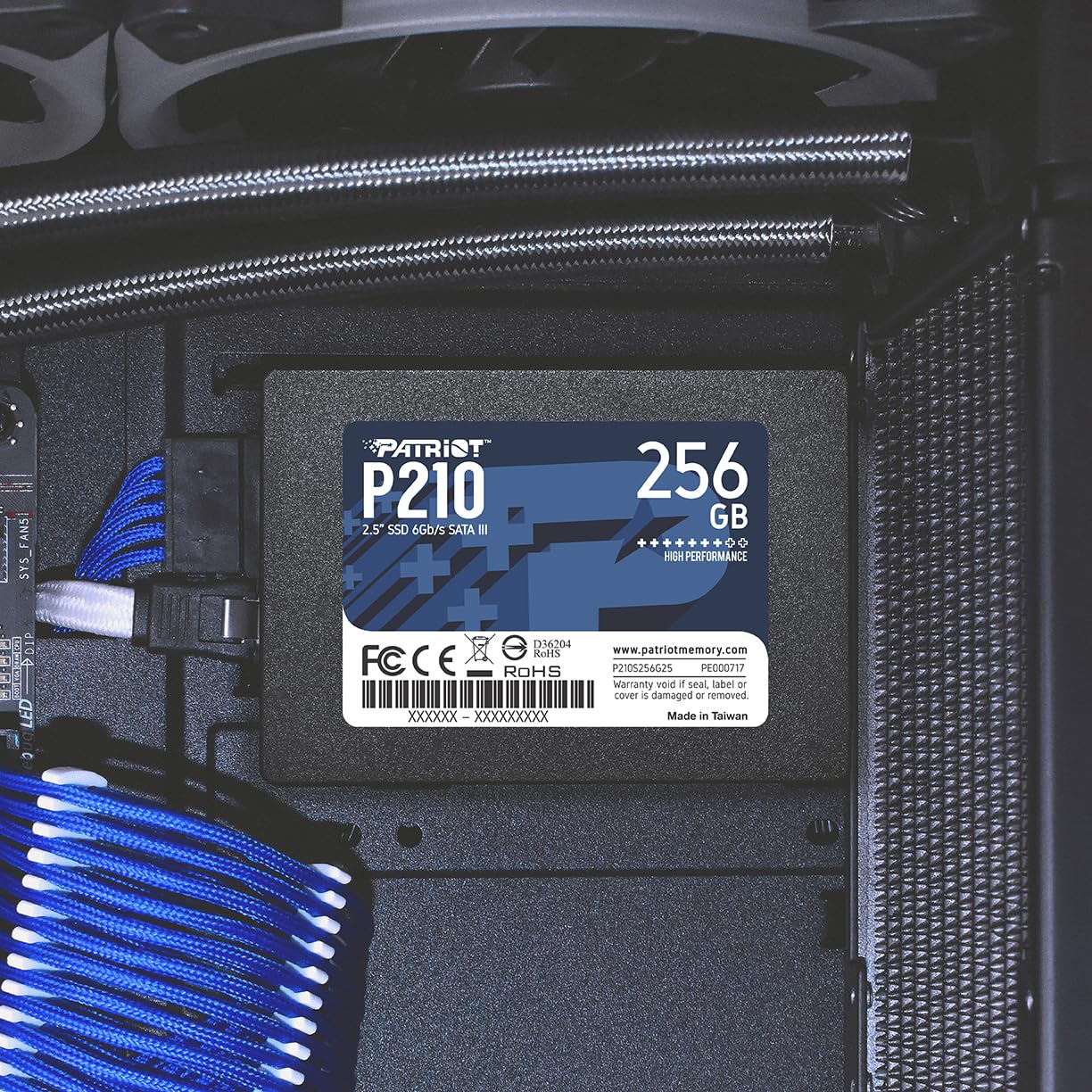 Foto 5 pulgar | Unidad De Estado Sólido Patriot P210 P210s256g25 256gb Sata 3 - Venta Internacional.