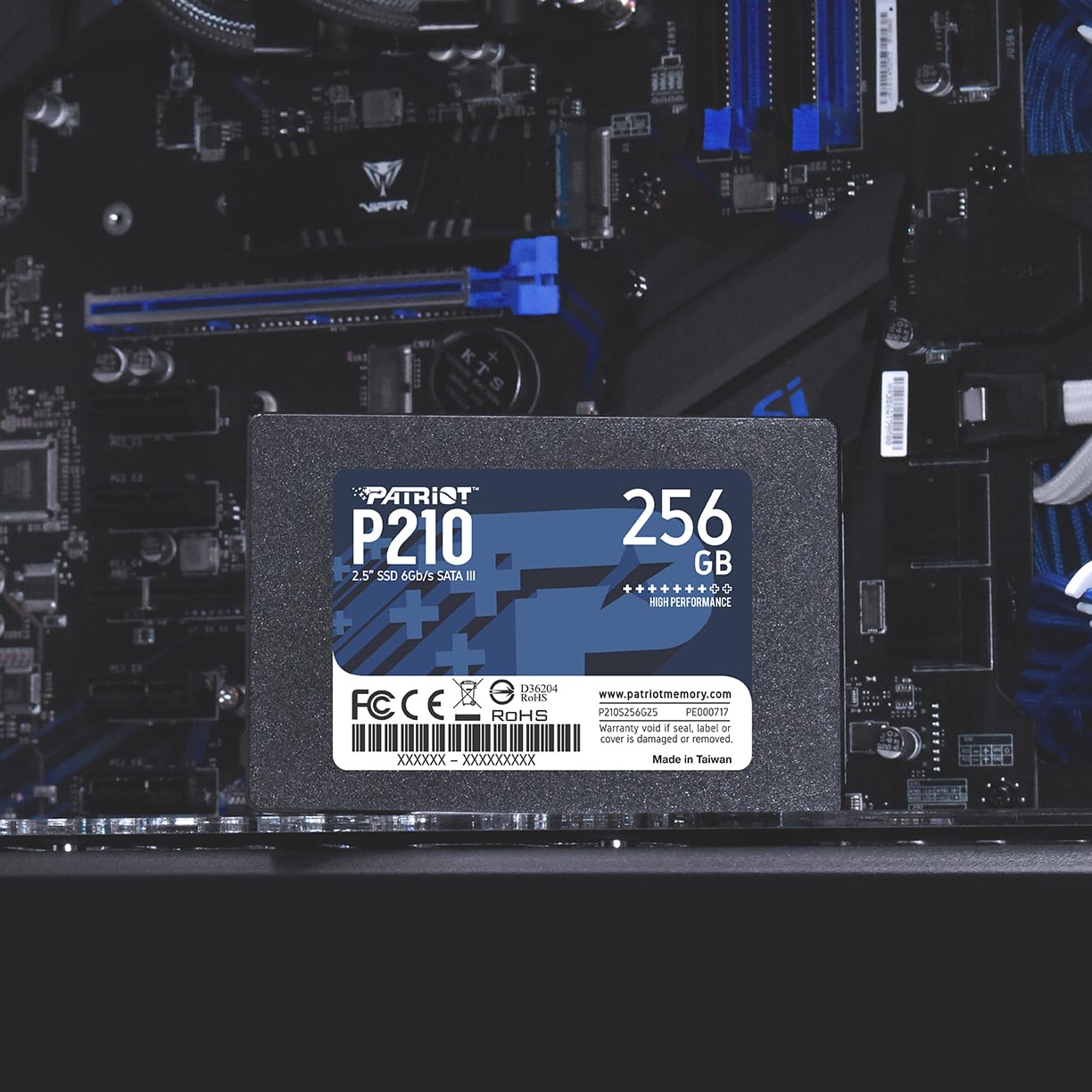 Foto 6 pulgar | Unidad De Estado Sólido Patriot P210 P210s256g25 256gb Sata 3 - Venta Internacional.