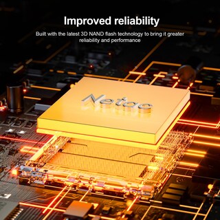 Foto 4 | Ssd Netac Nvme Interno Pcie Gen4x4 De 4 Tb Con Disipador Térmico De Aluminio - Venta Internacional.