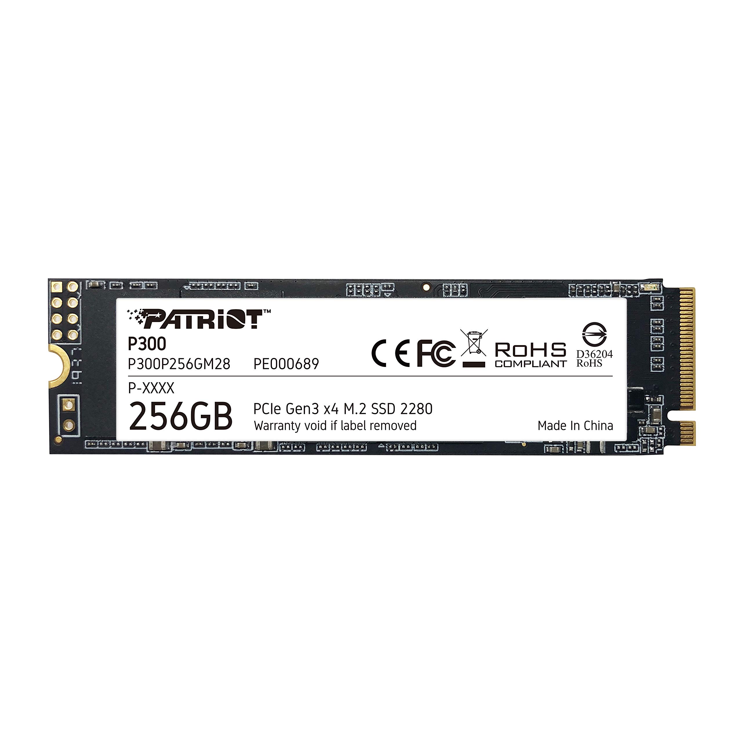 Foto 2 pulgar | Ssd Patriot P300 M.2 Pcie Gen 3 X4 De 256 Gb De Bajo Consumo Durante 5 Años - Venta Internacional.