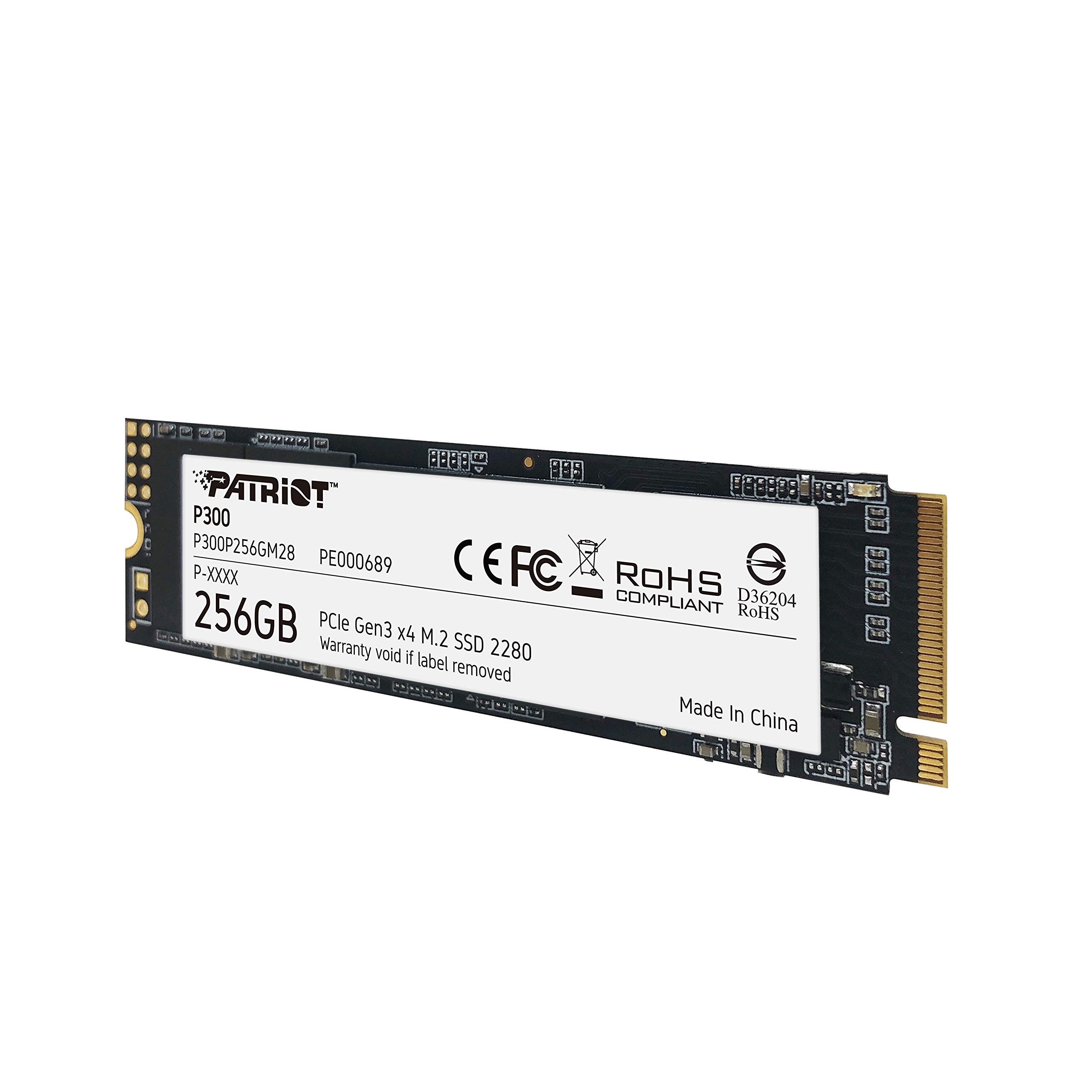 Foto 5 pulgar | Ssd Patriot P300 M.2 Pcie Gen 3 X4 De 256 Gb De Bajo Consumo Durante 5 Años - Venta Internacional.
