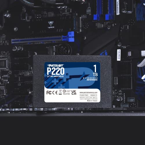 Foto 5 pulgar | Unidad De Estado Sólido Interna Ssd Patriot P220 De 1 Tb Sata 3 2.5 - Venta Internacional.