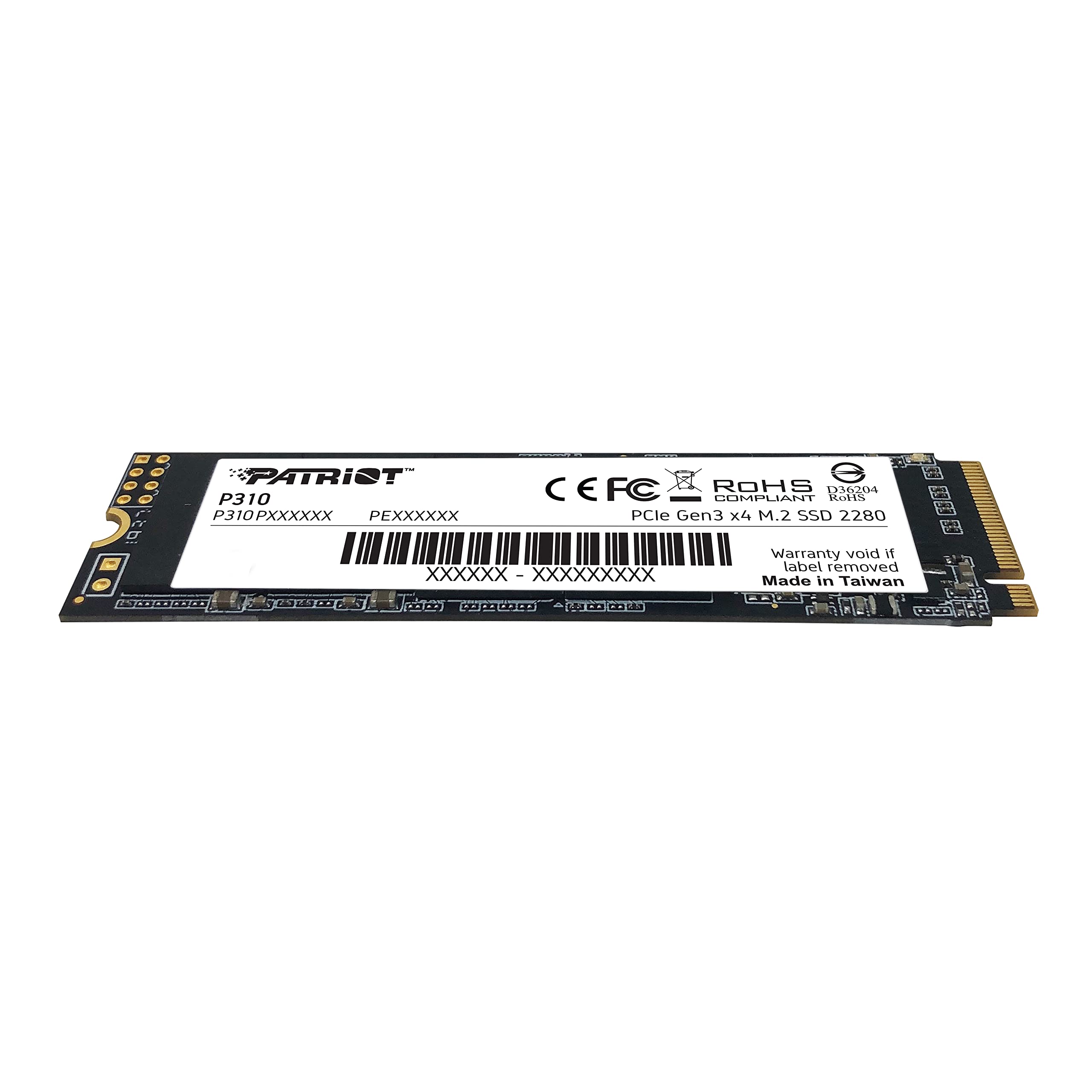 Foto 4 pulgar | Memoria Interna Ssd Patriot P310 De 240 Gb Nvme Pcie M.2 Gen3 X 4 - Venta Internacional.