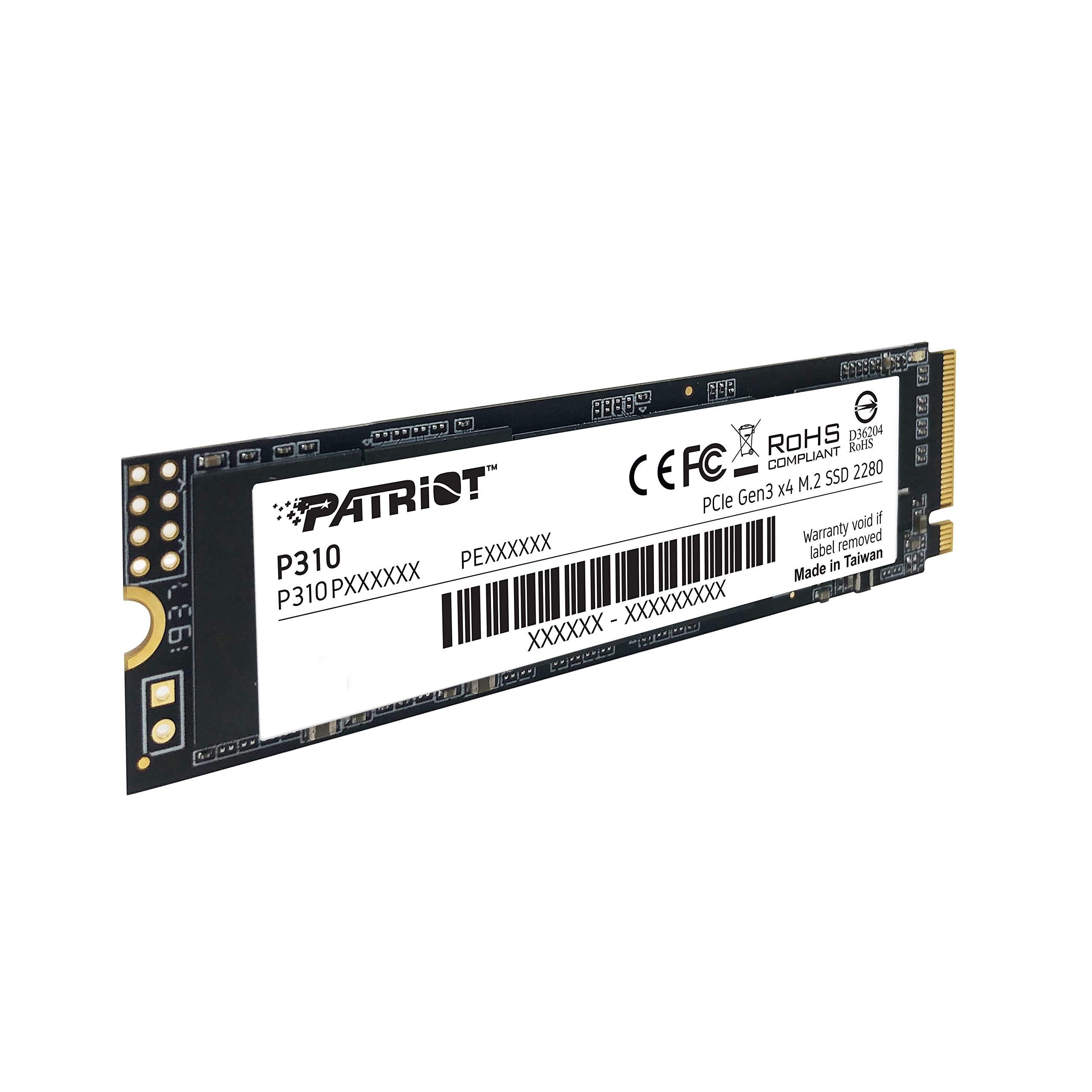 Foto 5 pulgar | Memoria Interna Ssd Patriot P310 De 240 Gb Nvme Pcie M.2 Gen3 X 4 - Venta Internacional.