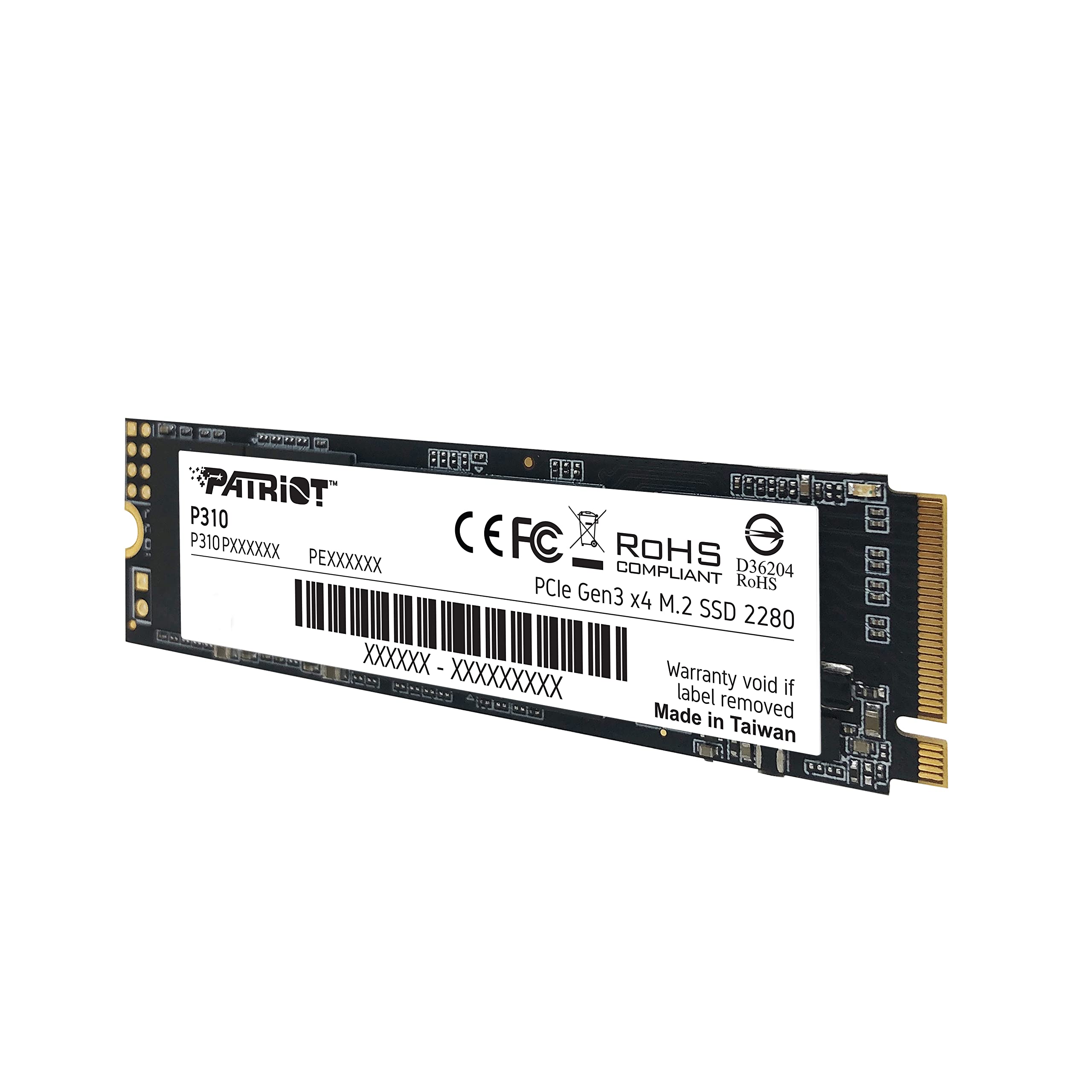 Foto 6 pulgar | Memoria Interna Ssd Patriot P310 De 240 Gb Nvme Pcie M.2 Gen3 X 4 - Venta Internacional.