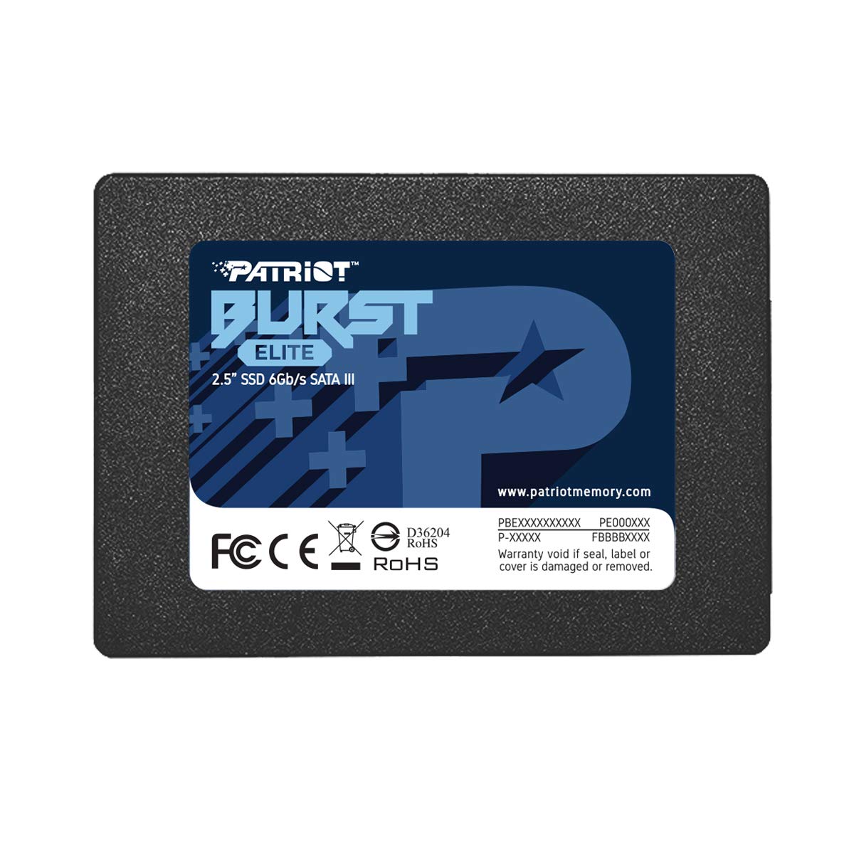 Ssd Interno Patriot Burst Elite De 120 Gb, Sata 3 2.5, 3 Años, Pbe120gs25ssdr - Venta Internacional.