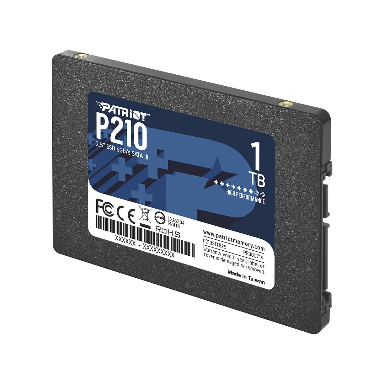 Foto 3 pulgar | Ssd Interno Patriot P210 De 1 Tb Sata 3 2.5 - P210s1tb25 - Venta Internacional.