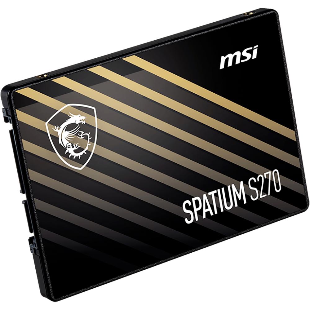 Foto 3 pulgar | Unidad De Estado Solido Ssd 2.5 960gb Msi Spatium S270 Sata Iii 500/450 Mb/s