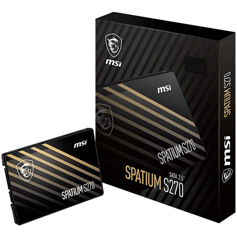 Foto 6 pulgar | Unidad De Estado Solido Ssd 2.5 960gb Msi Spatium S270 Sata Iii 500/450 Mb/s