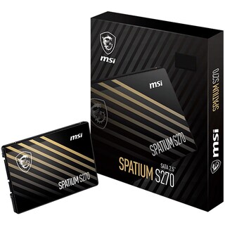 Foto 5 | Unidad De Estado Solido Ssd 2.5 960gb Msi Spatium S270 Sata Iii 500/450 Mb/s