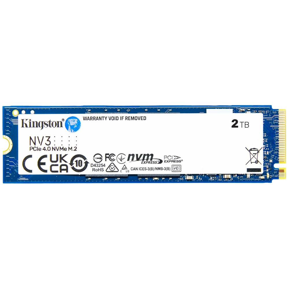 Foto 2 pulgar | Unidad De Estado Solido Ssd M.2 2tb Kingston Nvme Pcie 4.0 6000/5000 Mb/s Snv3s/2000g