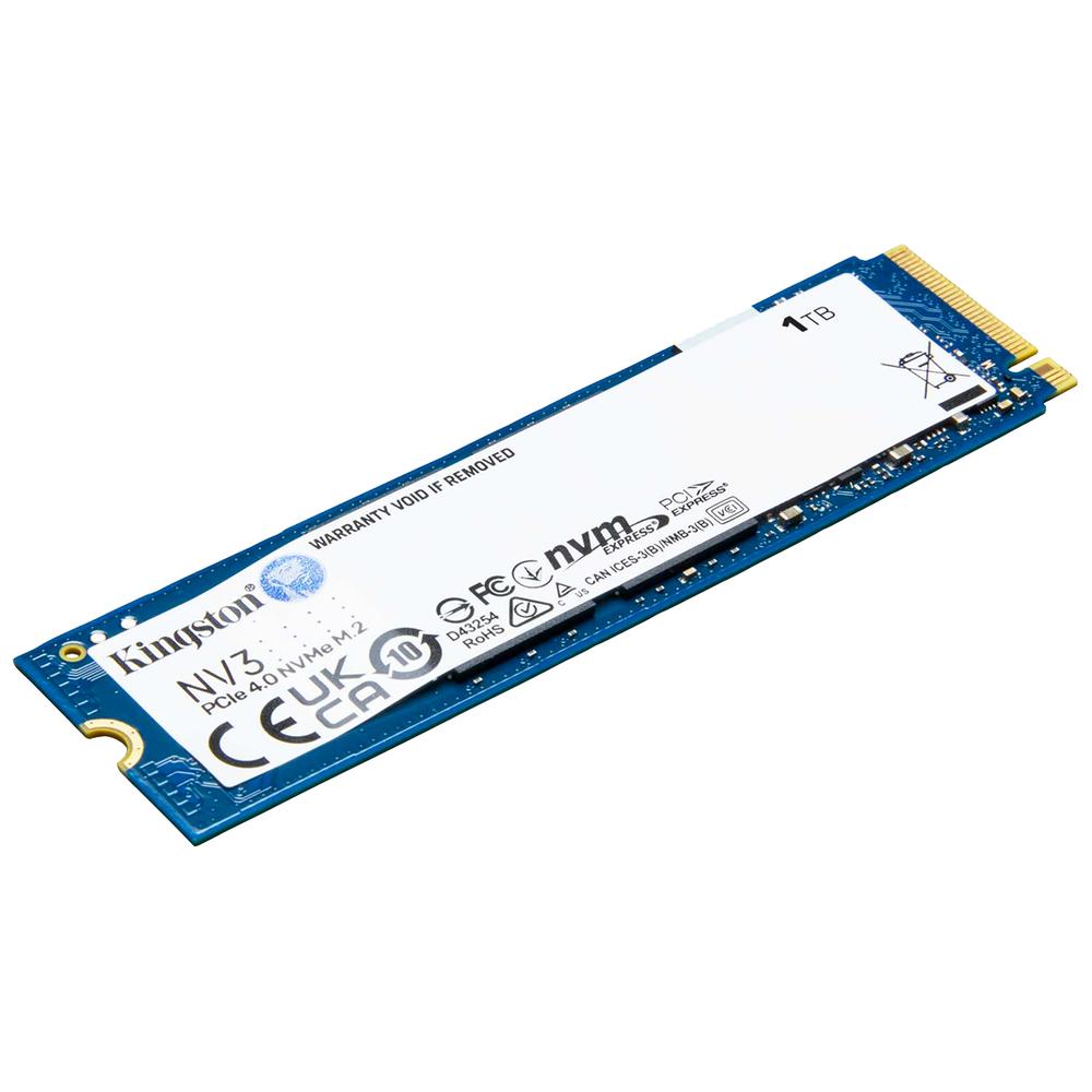 Foto 3 pulgar | Unidad De Estado Solido Ssd M.2 1tb Kingston Nvme Pcie 4.0 6000/4000 Mb/s Snv3s/1000g