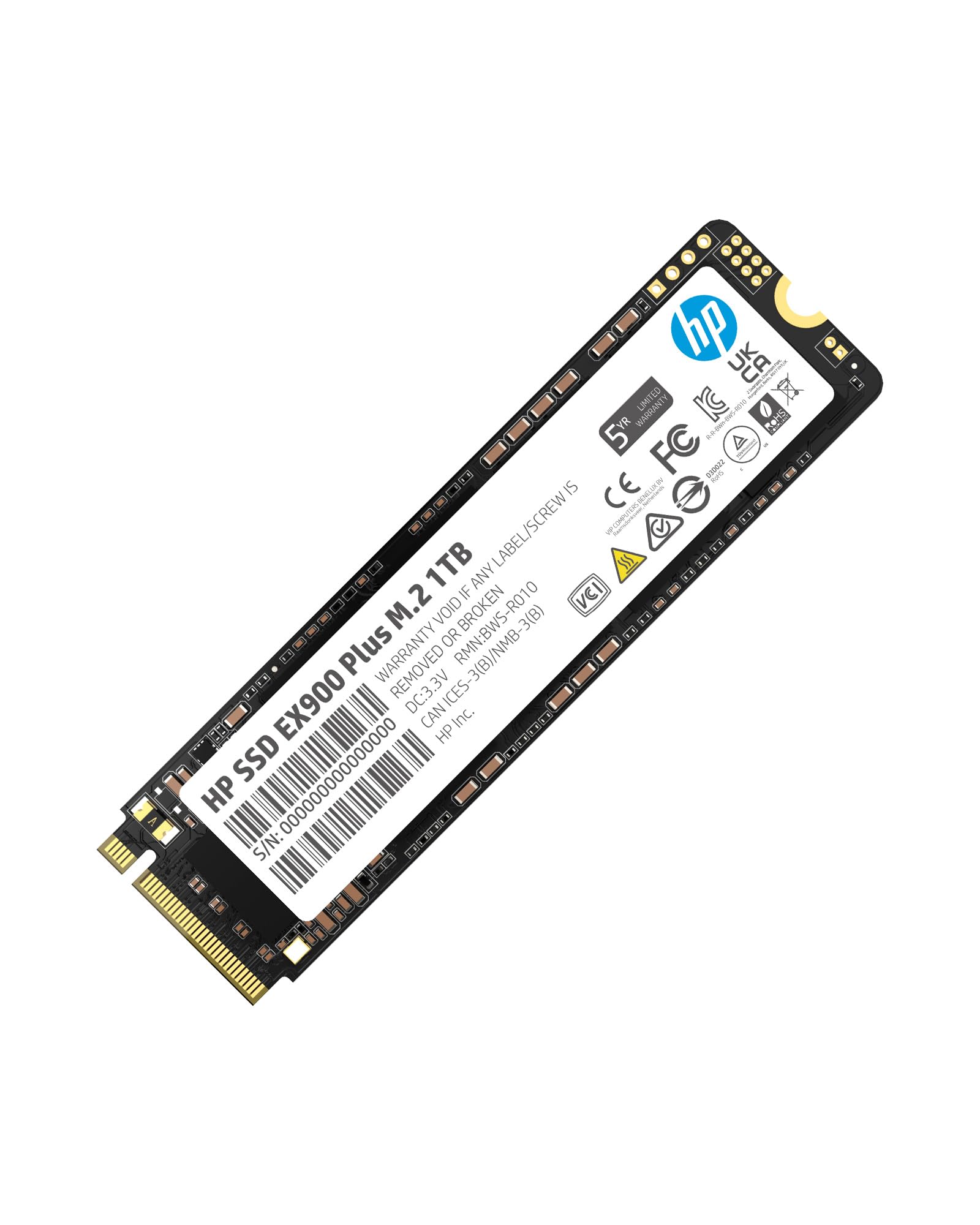 Foto 2 pulgar | Ssd Hp Ex900 Plus De 1 Tb M.2 - 3300 Mb/s De Lectura 2700 Mb/s De Escritura - Venta Internacional.
