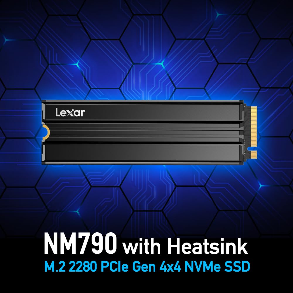 Foto 3 pulgar | Unidad De Estado Sólido Lexar Nm790 Ssd Pcie Gen4 Nvme M.2 - Venta Internacional.