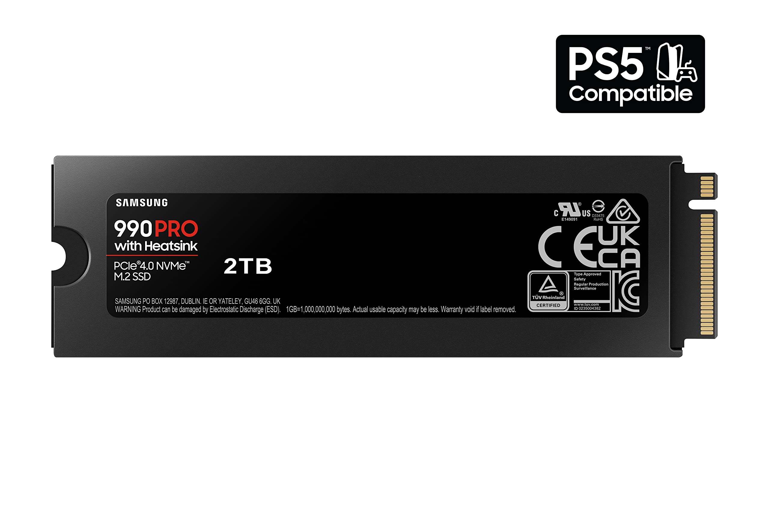 Foto 3 pulgar | Ssd Samsung 990 Pro Con Disipador Térmico Pcie Gen4 M.2 2280 De 2 Tb - Venta Internacional.
