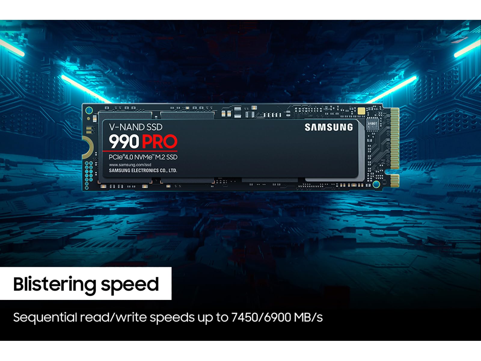 Foto 8 pulgar | Ssd Samsung 990 Pro Nvme M.2 Pcie Gen4 De 2 Tb - Venta Internacional.
