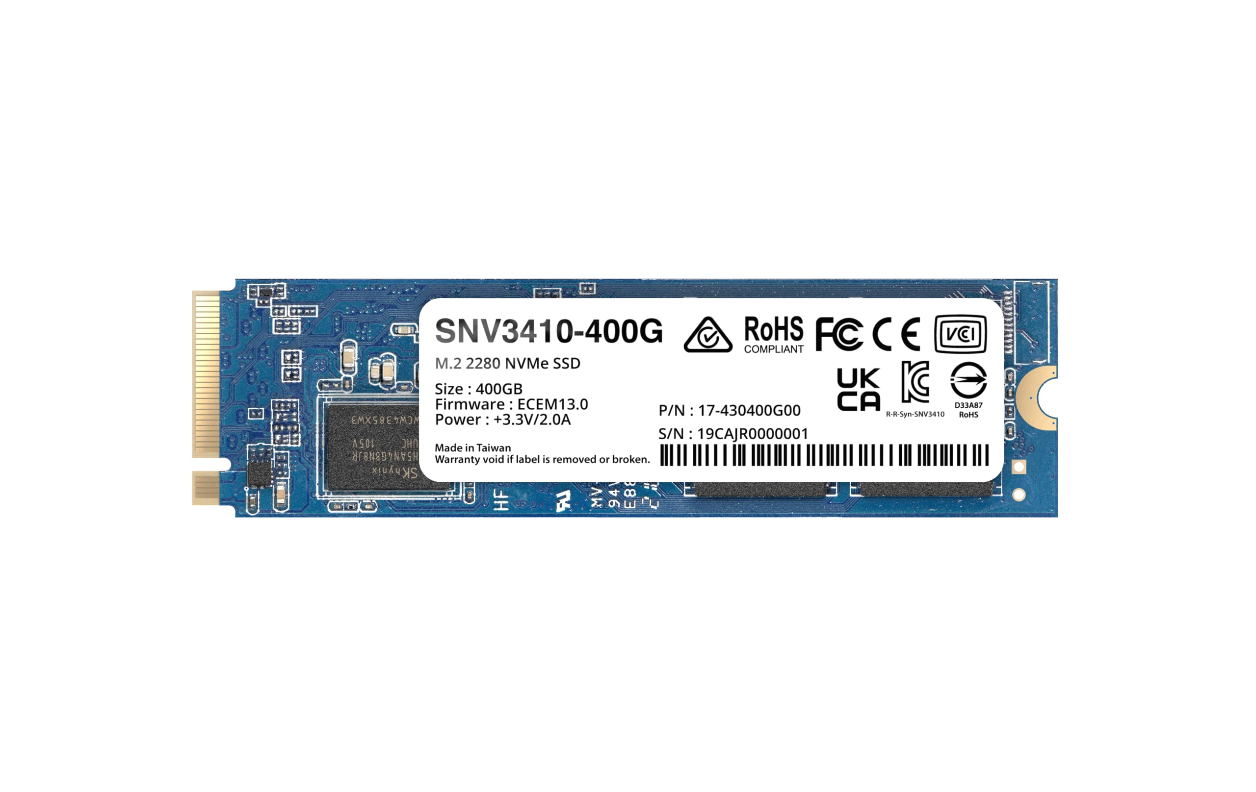 Foto 2 pulgar | Ssd Synology M.2 2280 Nvme Snv3410 De 400 Gb Para Nas Synology - Venta Internacional.