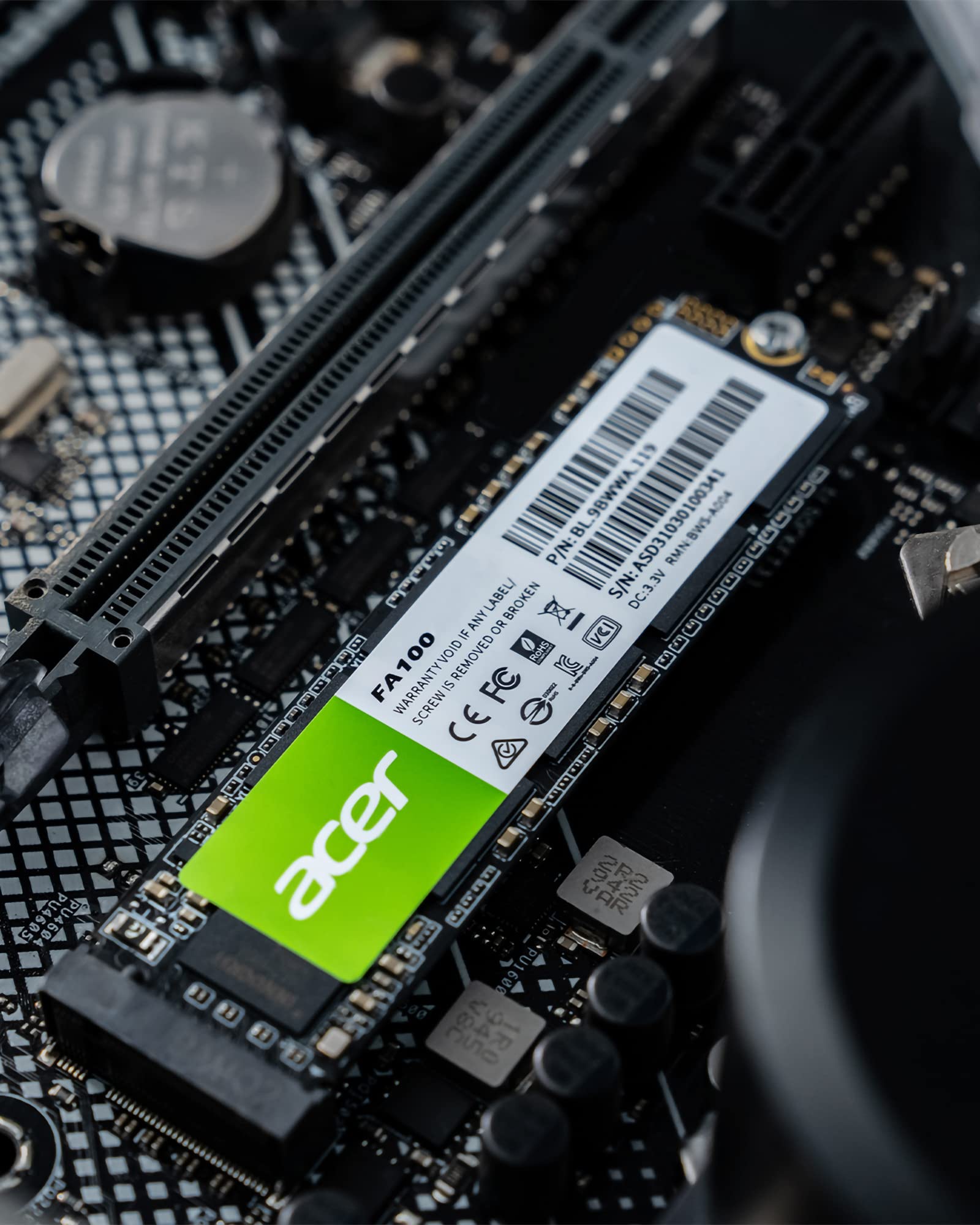 Foto 7 pulgar | Unidad De Estado Sólido Acer Fa100 2tb M.2 Ssd 2280 Nvme Gen3 X4 - Venta Internacional.