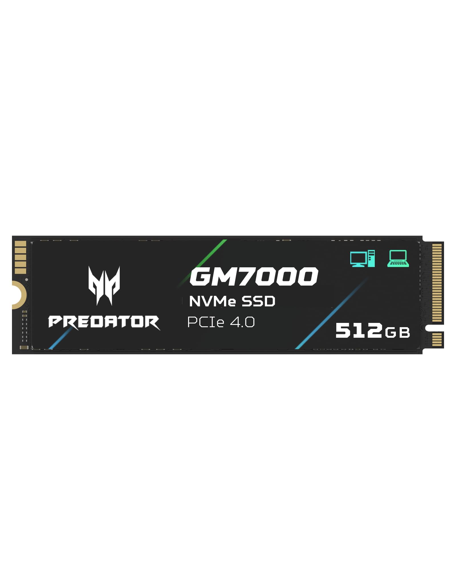 Foto 2 pulgar | Ssd Acer Predator Gm7000 512 Gb Nvme Pcie Gen4 × 4 M.2 2280 - Venta Internacional.